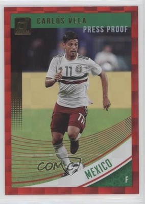 2018-19 Panini Donruss Press Proof Red Carlos Vela #148 00e8