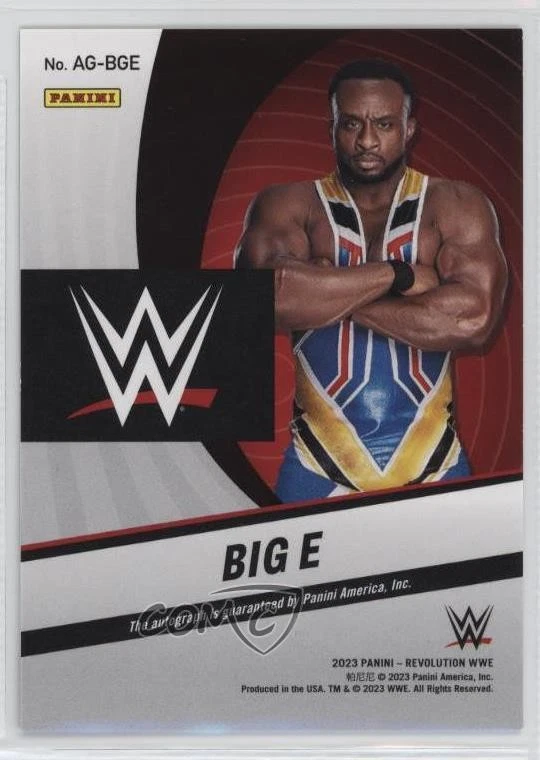 2023 Panini Revolution WWE Auto Big E #AG-BGE Auto - Image 2 of 2
