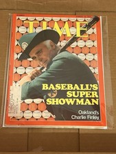Time Magazine August 18, 1975 Oakland's Charlie Finley Baseball's Super Showman