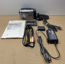 Sony Handycam DCR-TRV280 Camcorder Camera Digital 8 Bundle, Tested  Working.