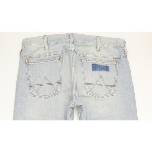 Wrangler Colton Men Blue Straight Slim Jeans W31 L34 (72051) - Picture 4 of 5