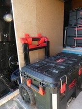 X2 Trolley Hooks for Milwaukee Packout Trolley RED (S&J FAB LTD)