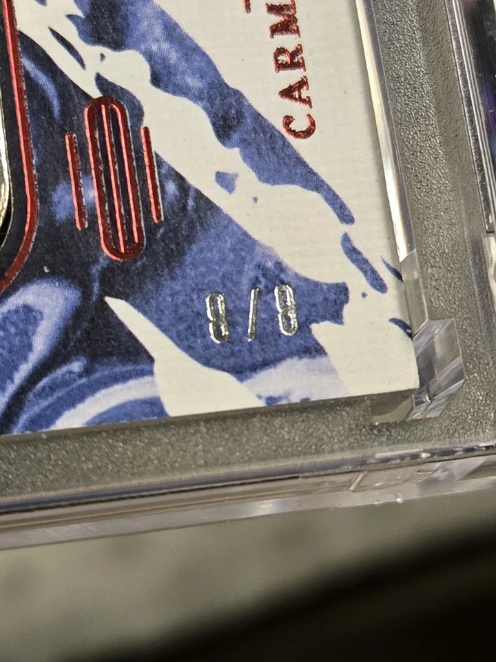 2023 - 24 无可挑剔的 Carmelo Anthony Nba 999 纯银 1 特洛伊盎司布贴 8/8 — 第 4/4 张图片