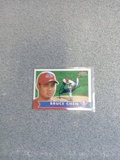 Bruce Chen Signed In Person 2001 Fleer Tradition Phillies Card A18