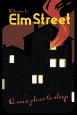 Welcome To Elm Street A Nice Place To Sleep Horror Art Print Poster 16x24