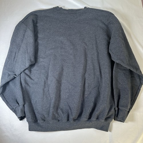 Vintage Hanes Print Pro Mens Alcatraz Crewneck Sweatshirt Size Large Gray - Picture 10 of 10