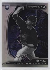 2022 Panini Chronicles Titan Holo Prizm Mike Baumann #17 0s2w