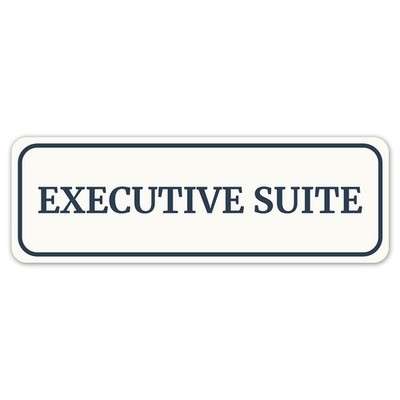 Standard Plus Executive Suite Wall or Door Sign | Office Room Directions