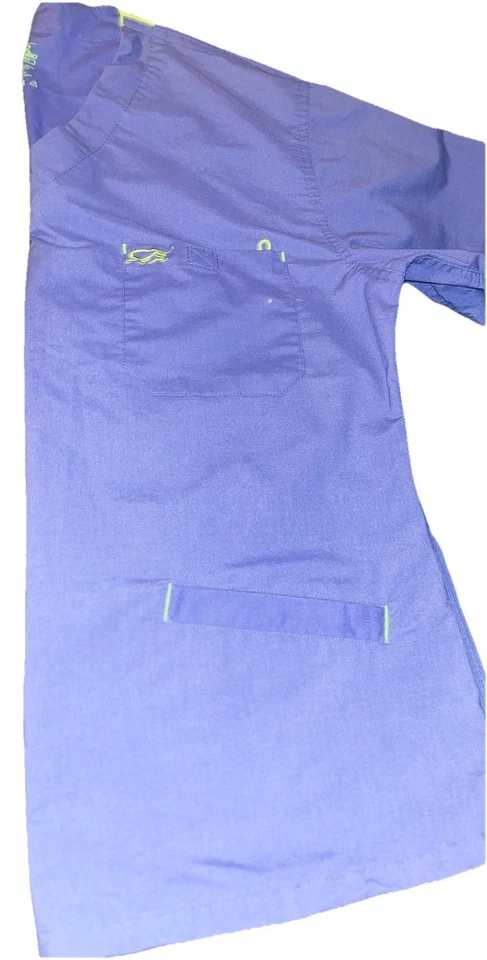 Iguana Med Scrubs Size XL Top~  V Neck~ Pocket - Image 3 of 3