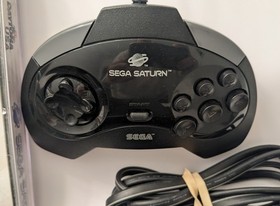 Sega Saturn Console w/ Controller + All Cables + 2 Games: Daytona USA & Pinball