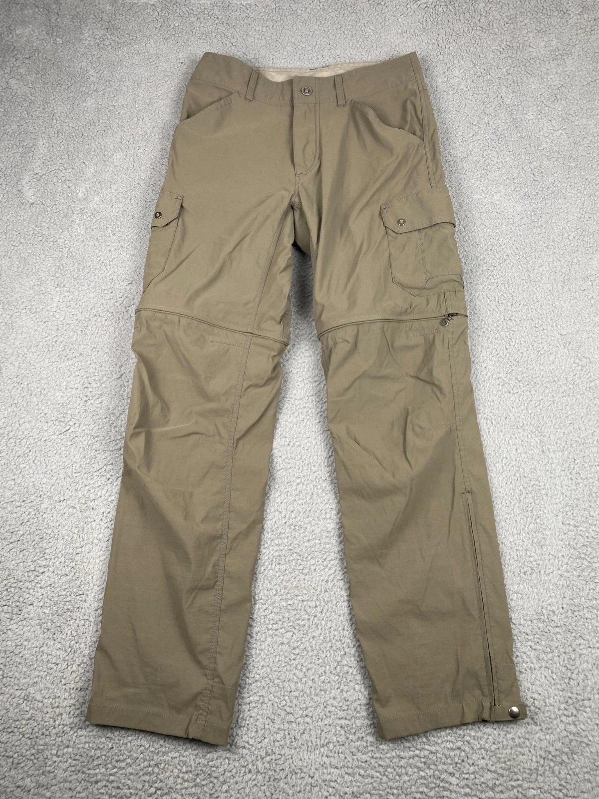 Kuhl Renegade Stealth Cargo Pants Mens 30x32 Convertible Outdoor Hiking 5138