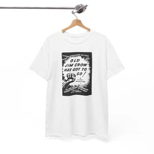 MAGA, Anti-Trump, Jim Crow, Empowering Message Tee, Social Justice T-Shirt