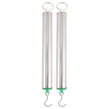 2 pièces dynamomètre cylindrique métal cylindre dynamomètre ressort