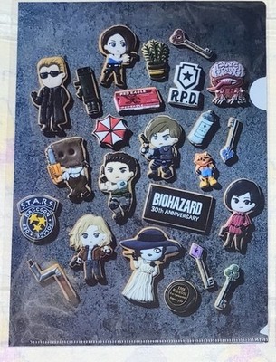 Capcom Resident Evil 30th Leon Ada File Folder Collection New