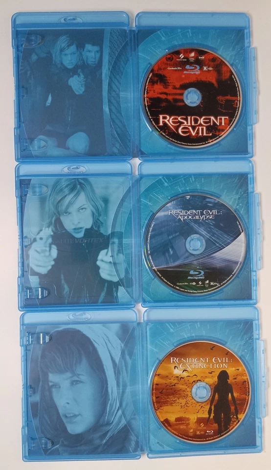 Blu-ray Resident Evil Movie Collection of 4 PLUS Silent Hill Movie Foto 4 de 4
