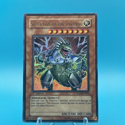 yugioh super conductor tyranno deck Yu-Gi-Oh! Super Conductor Tyranno SD09-EN001 – AllRoleplaying.com main image 0