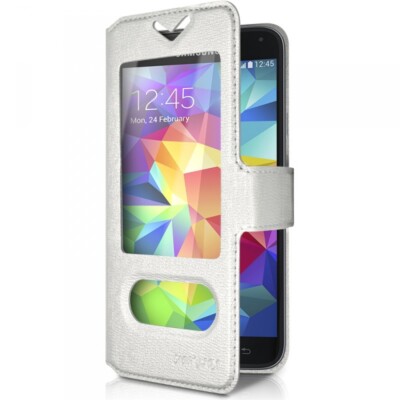 Soldes Housse Etui S-View Universel S Couleur Blanc pour SFR Starshine 5