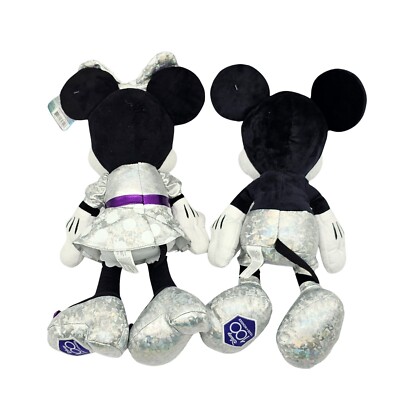 Disney Mickey Minnie Mouse 100 Years Of Wonder Plush Toys Limited