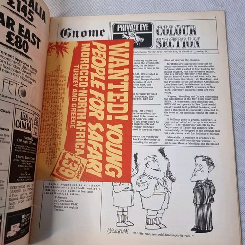 Vintage Private Eye Magazine; 28th January 1972 - Satirical, Humour, Politics - Picture 5 of 5