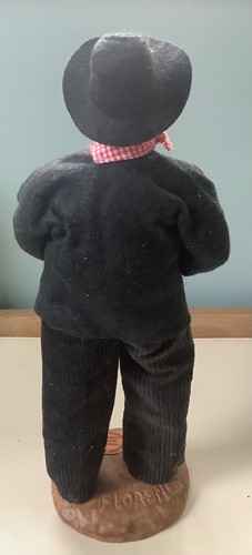 Vintage Veritable Santon d ‘ argile Figure old man seller garlic Florence - Picture 5 of 9