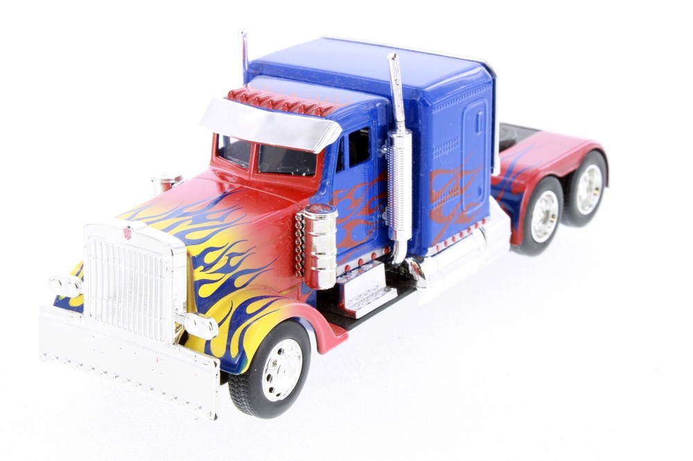 T1 Optimus Prime Diecast Truck 1/32 Scale Transformers Model by Jada R-23323