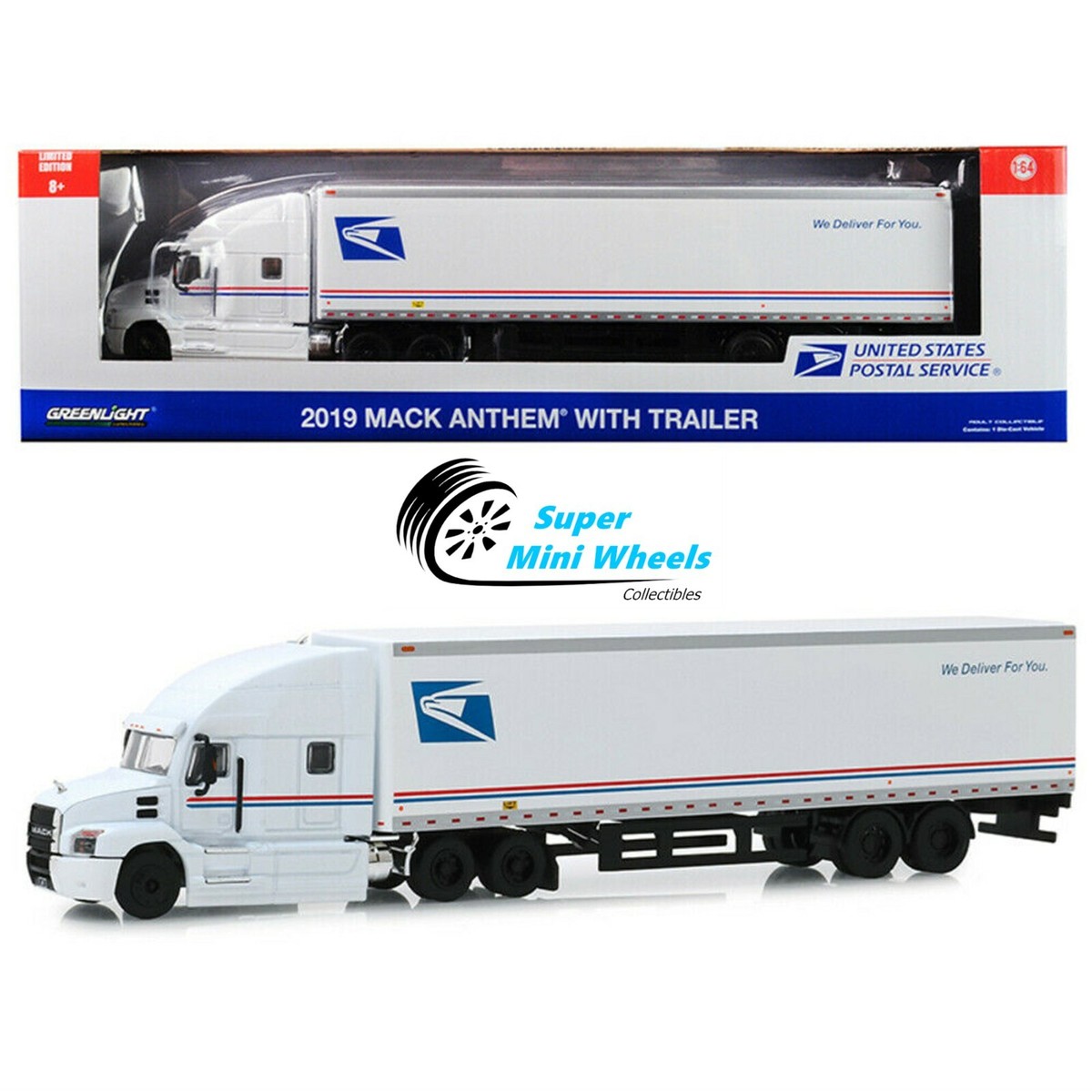 Greenlight 1:64 - 2019 Mack Anthem 18 Wheeler Tractor