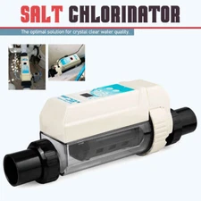 Pool Salt Chlorine Machine 8g/12g/20g/h Generator Electrolysis Saltwater SPA US