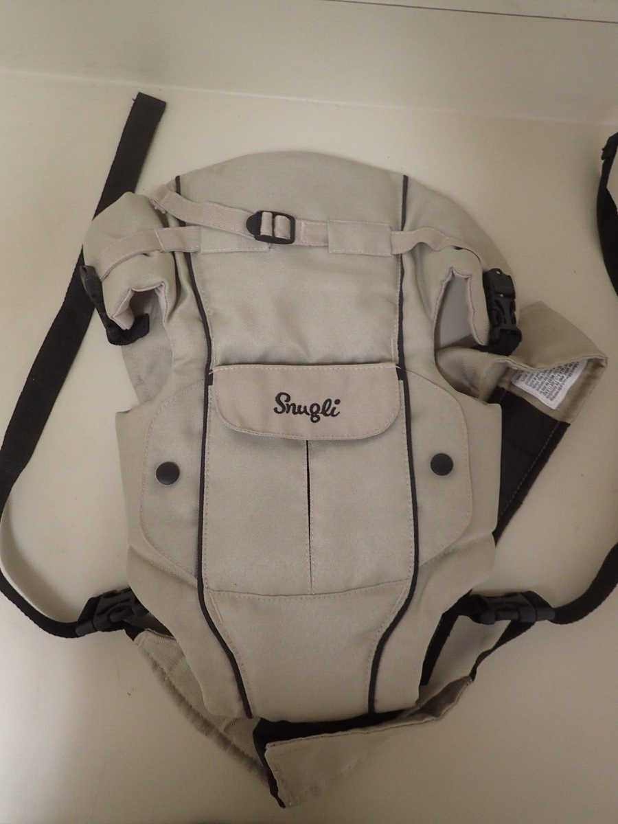 Tan Snugli Backpack Carrier Cross Terrain Evenflo Snugli Baby