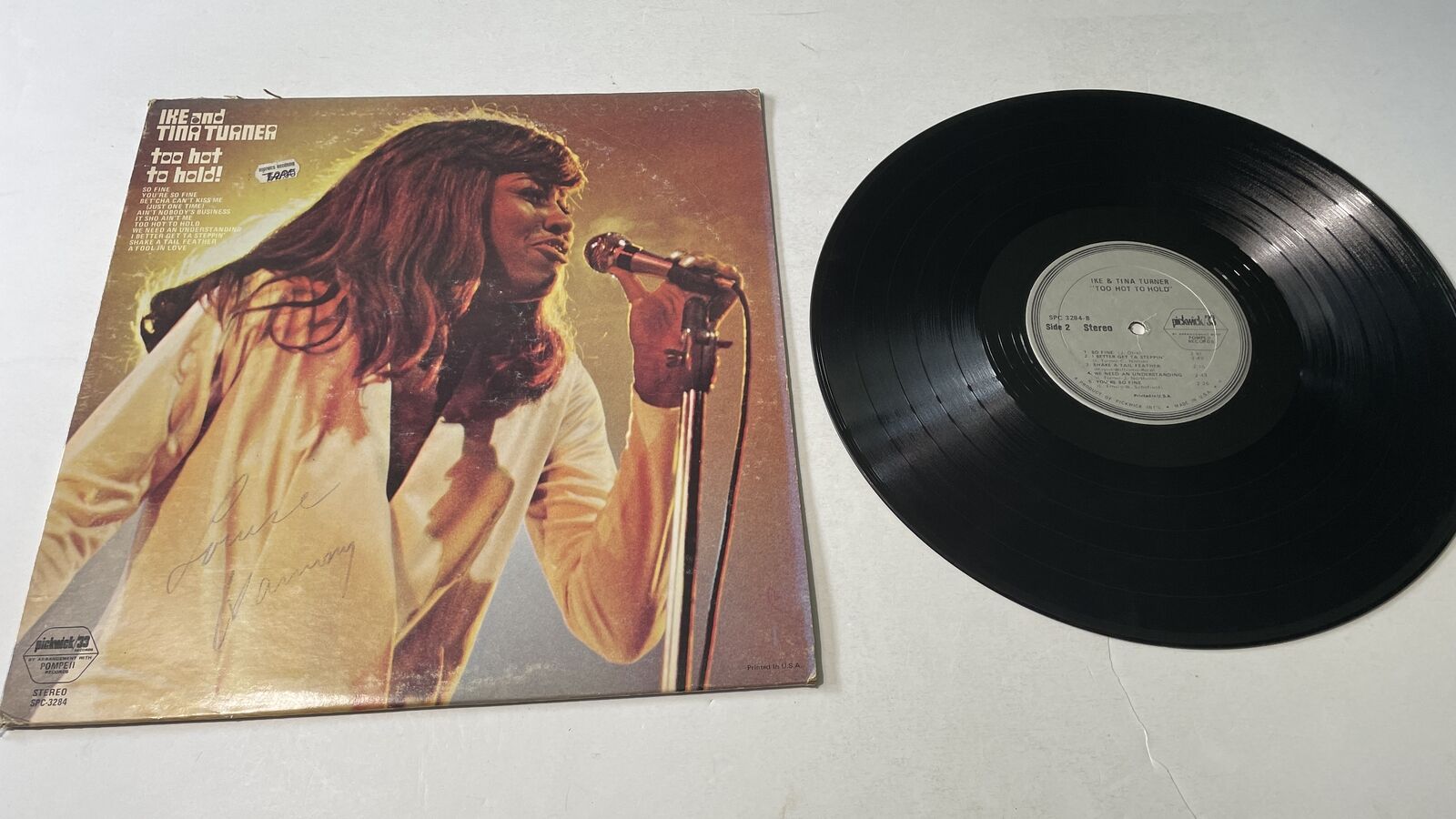Ike & Tina Turner Too Hot To Hold Used Vinyl LP VGVG