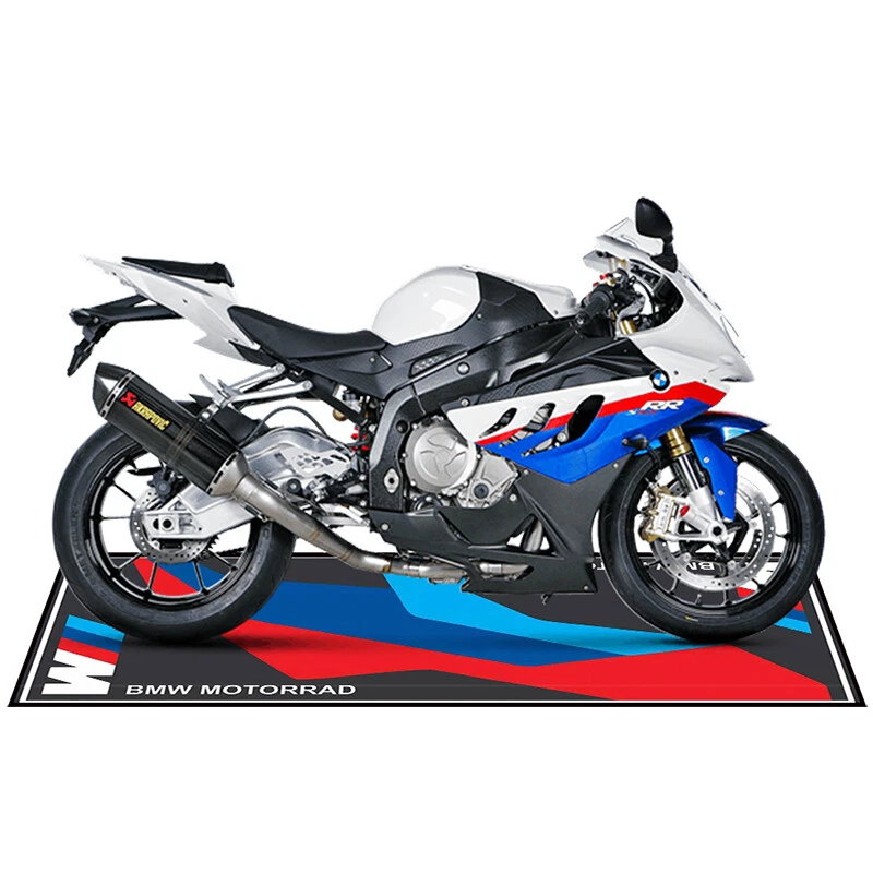 for BMW Motorrad M Sport Motorcycle Pit Mat Garage Workshop display Carpet mat - Image 2 of 4