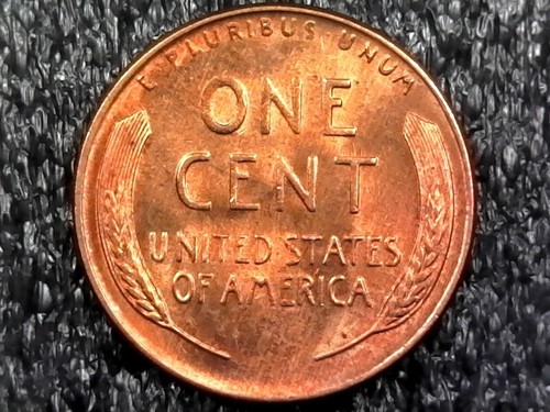1957-D Lincoln Memorial Cent Münze - Repunched Mintmark RPM - Error Inv#E2250 - Bild 3 von 3