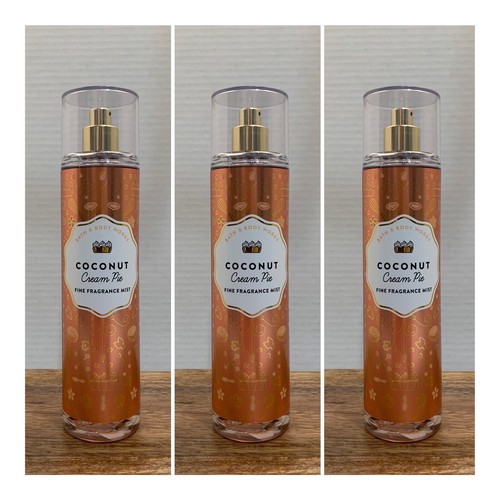 Bath and Body Works COCONUT CREAM PIE Fine Fragrance Mist 8 fl.oz