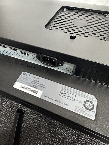 LG 34WQ73A-B 34" Curved UltraWide QHD Monitor DAMAGED SCREEN - Picture 13 of 15