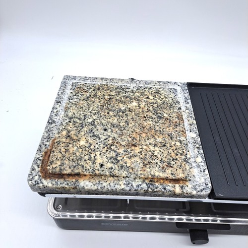 SEVERIN Raclette Grill Grill Stein Grillplatte Raclettes El Natürlicher - Bild 3 von 5