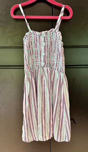 Girls Dress Size M(7/8) Art Class Spaghetti Straps