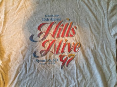Hills Alive T Shirt 1997 Ebay
