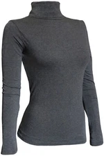 Women's Basic Turtleneck Long Sleeve Top Shirts Layering Top