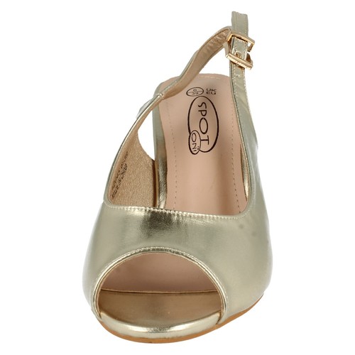 Sandalias de tacón con hebilla para dama: F1R2045 - Imagen 3 de 40