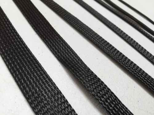 Braided Sleeving Cable Harness Sheathing Expanding Sleeve in Black. Many sizes! - Picture 15 of 17