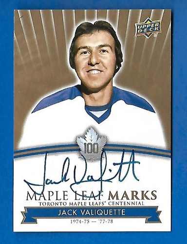 2017-18 TORONTO MAPLE LEAFS CENTENNIAL LEAF MARKS AUTOGRAPH & AKA CARD SEE LIST - Picture 42 of 91