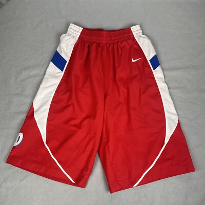 Dayton Flyers Shorts Mens Small Nike Authentic Basketball On Court Red NCAA
