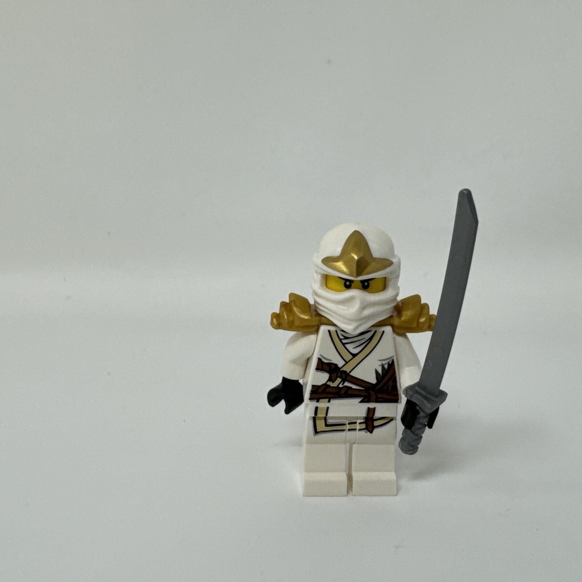 Lego Ninjago Armored Zane With Sword | eBay