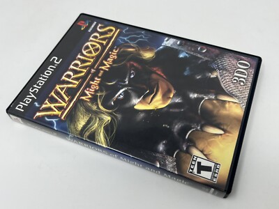 Warriors of Might and Magic (Sony PlayStation 2, 2001) Complete W Manual CIB PS2
