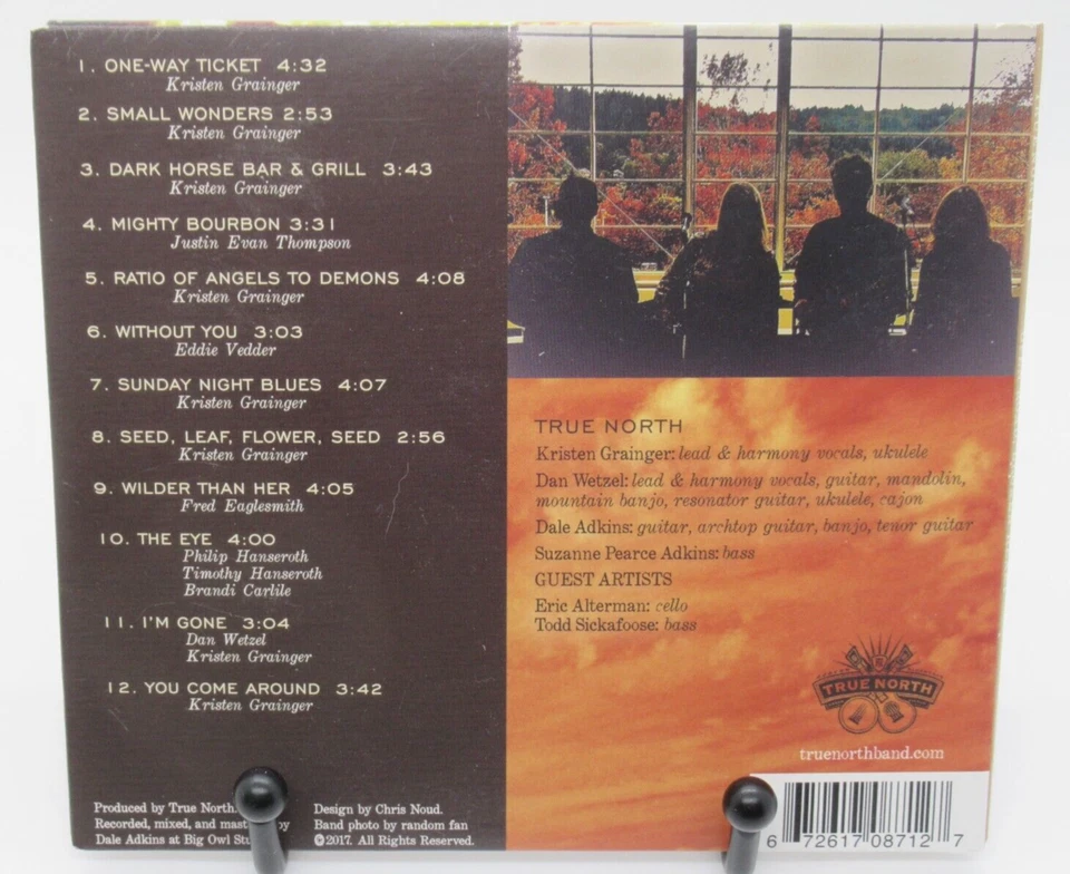 TRUE NORTH: OPEN ROAD BROKEN HEART MUSIC CD, 12 GREAT TRACKS, 2017 DIGIPAK Foto 2 de 2