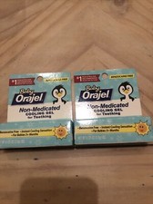 Baby Orajel Non-medicated Cooling Gel For Teething Lot Of 2 EXP 01/2023