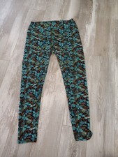 Floral Womens Tall and Curvy Lularoe Leggings One Size