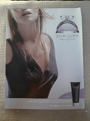 Perfume Paper Advertising. 2005 Ad T. Lapidus Silk Way Perfume