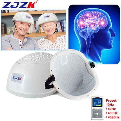 1070nm NIR Light Therapy Photobiomodulation Brain Helmet for Depression Anxiety