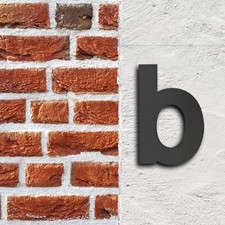 TTLettera "b" per numero civico 3D 20 cm Con materiale di montaggio