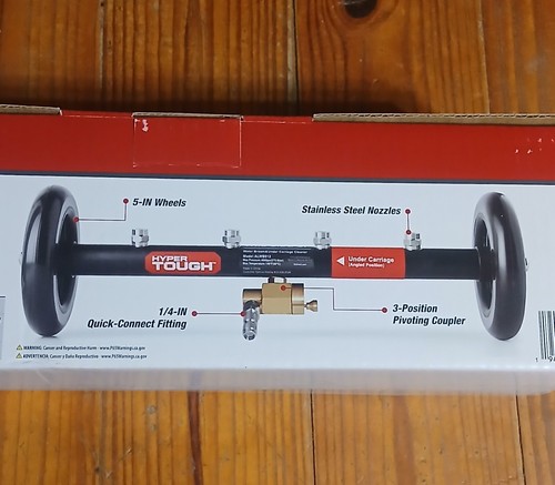 Undercarriage Cleaner Pressure Washer Attachment